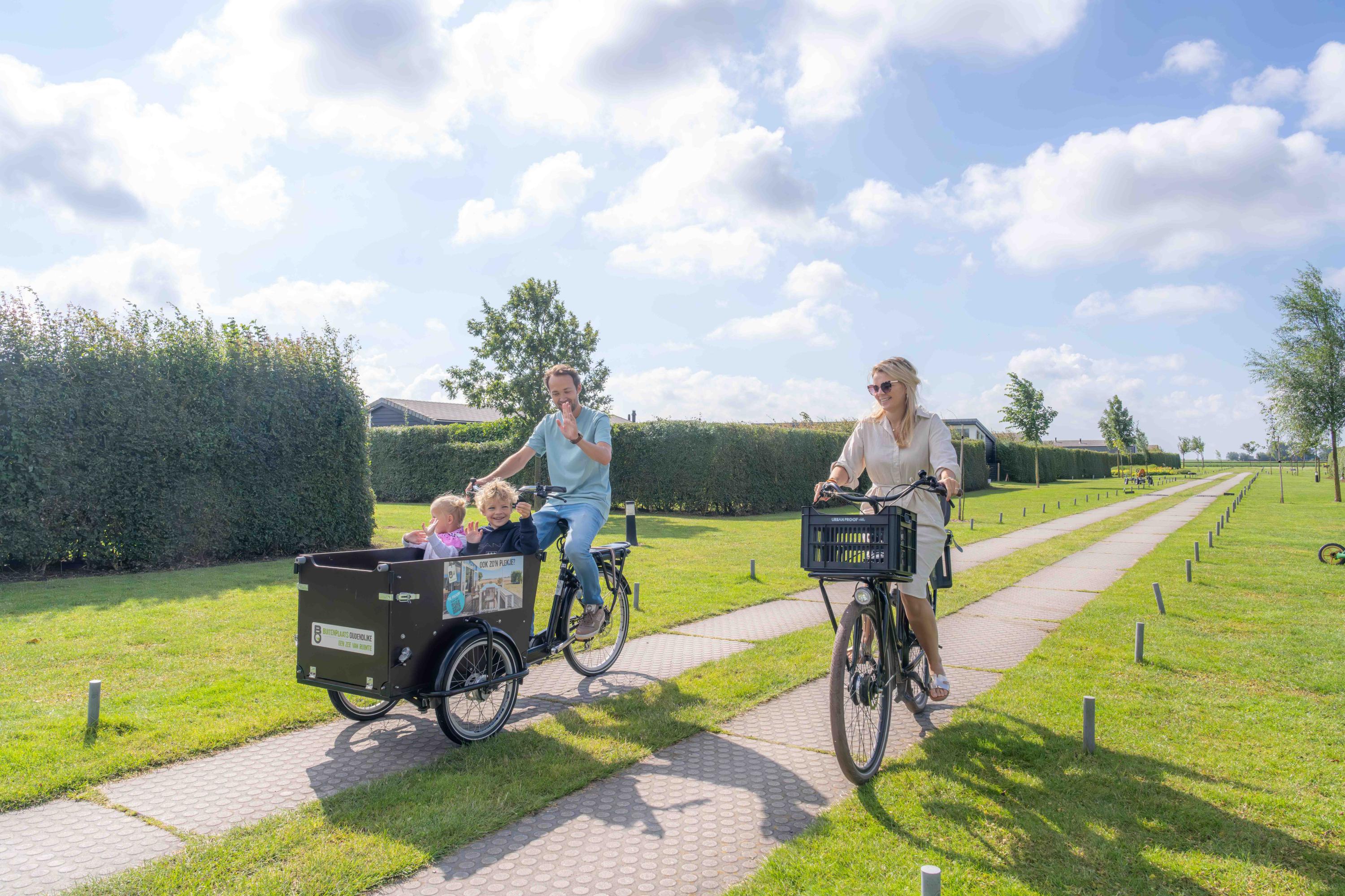 met de bakfiets