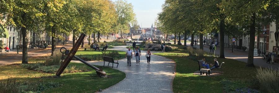 Zierikzee Havenpark richting Oude Haven