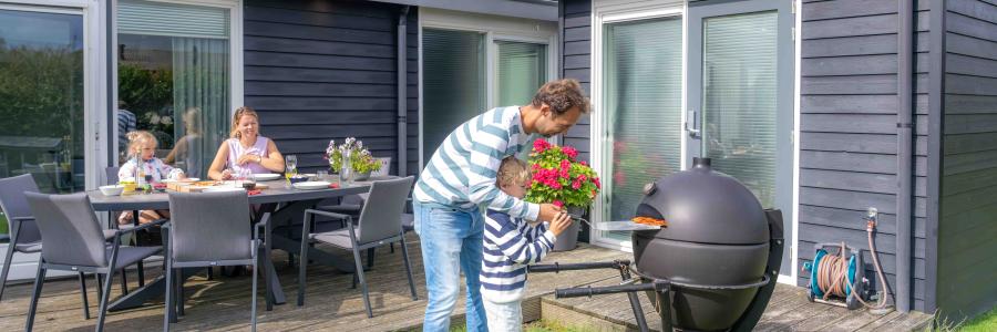Koken met de pizza-oven