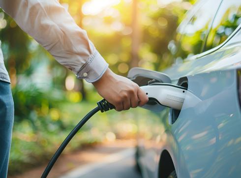 Elektrische auto opladen